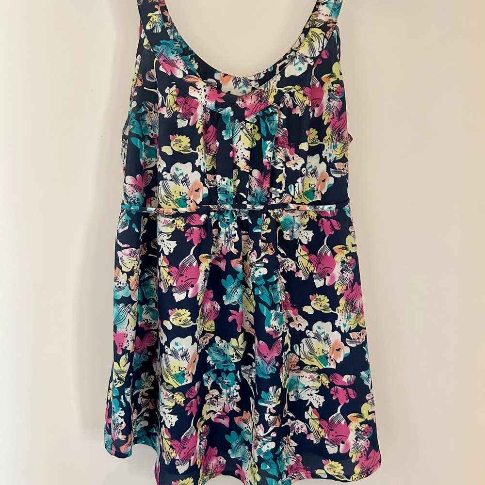 Floral Tank Top